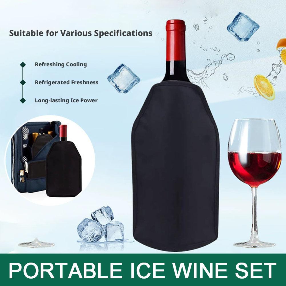 Wine Chiller Sleeve - Manga Refrigeradora de Vinho Reutilizável, Bolsa