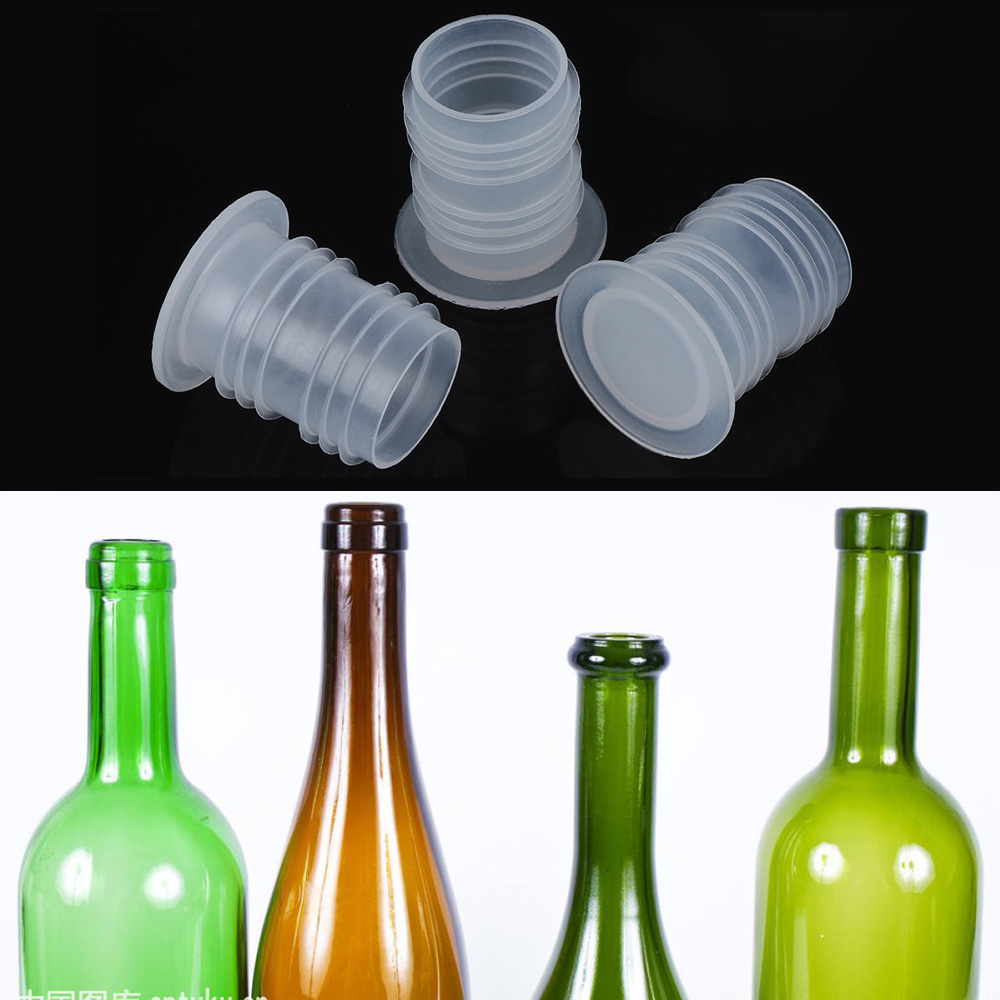 Bottle Stopper Set - 10 pçs/set novo plástico branco rolha