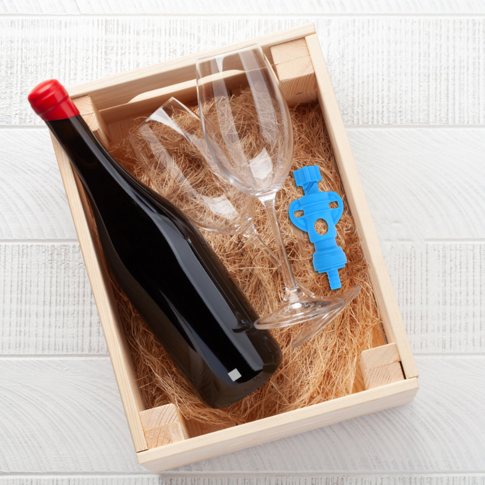 Wine Beer Type - Conector para Sacos de Vinho, Sistema