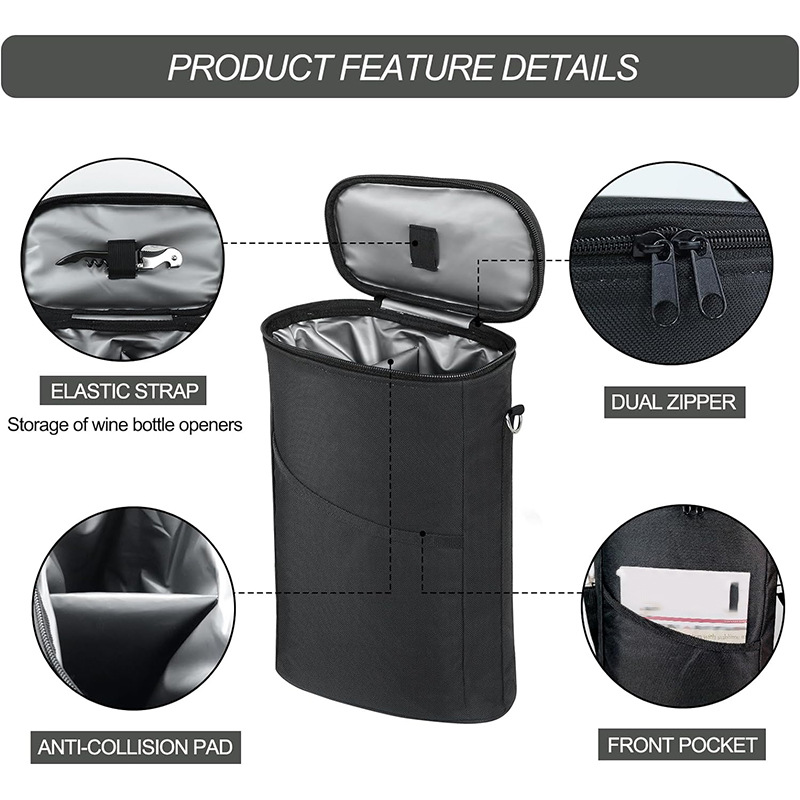 Wine Chiller Sleeve - Bolsa Térmica para Garrafa de Vinho,