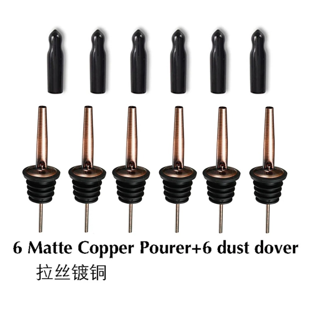 Bottle Stopper Set - Conjunto de 6 Peças de Acessórios