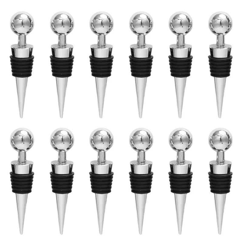 Wine Stopper Vacuum - 1/5/12 pçs rolha de garrafa de