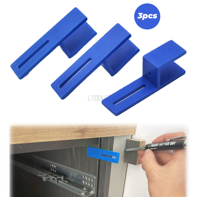 Spirit Measure Jigger - 3 pçs 18mm gabaritos fechamento fixação