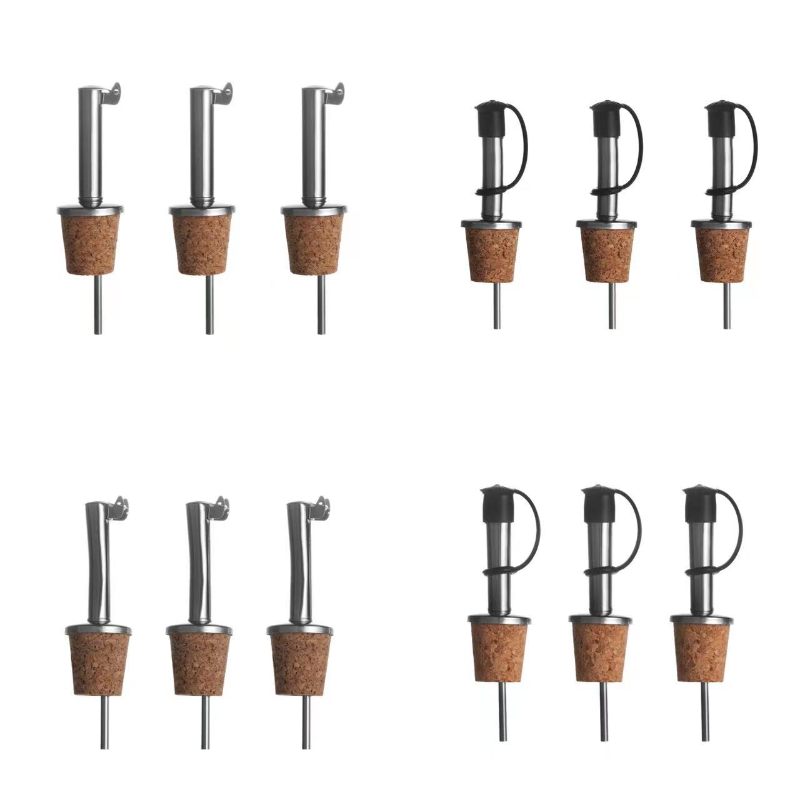 Wine Stopper Vacuum - Rolha de garrafa de aço inoxidável,