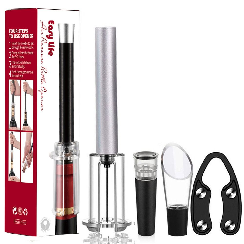 Wine Stopper Vacuum - Acessórios de Bar: Novo Kit Abridor