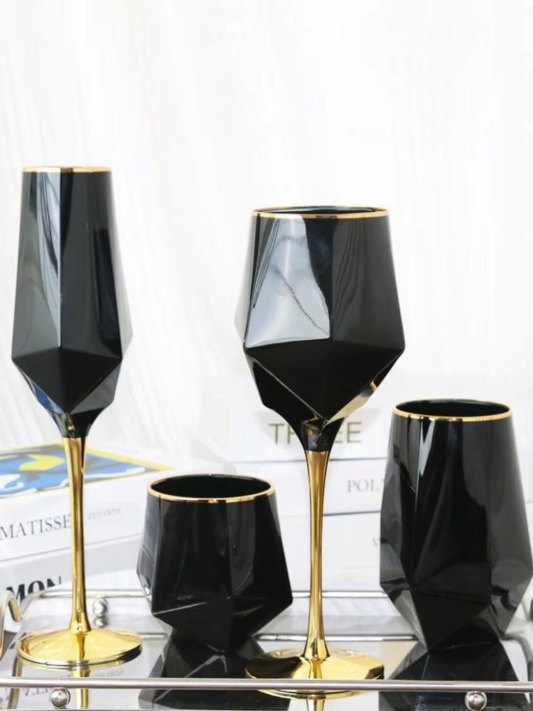 Wine Beer The Whiskey - Taça de vidro de vinho com