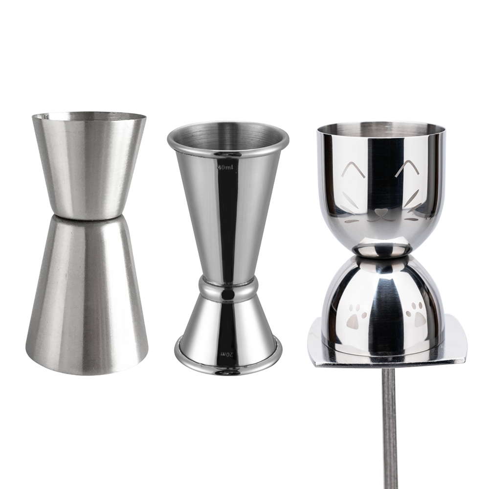 Spirit Measure Jigger - Copo Medidor Duplo de Aço Inoxidável