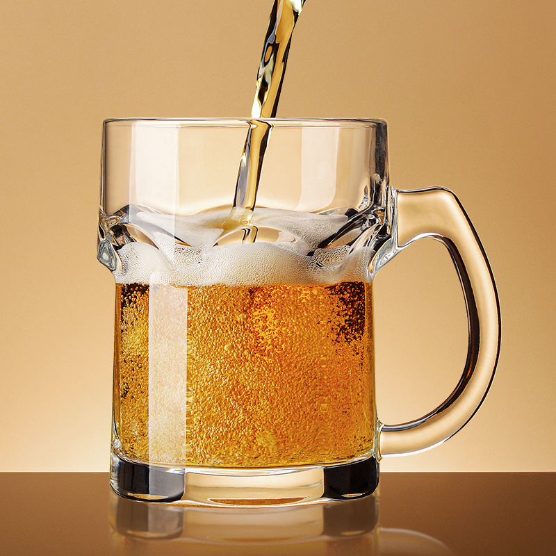 Wine Draft Beer - Caneca de cerveja doméstica com alça,