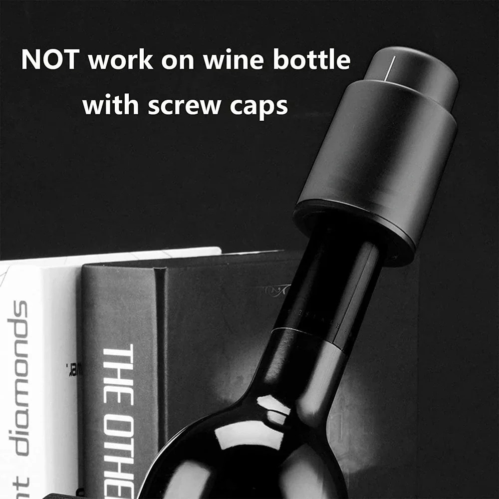 Tampa de Vinho Reutilizável co - Wine Stopper Vacuum avaliação e preço