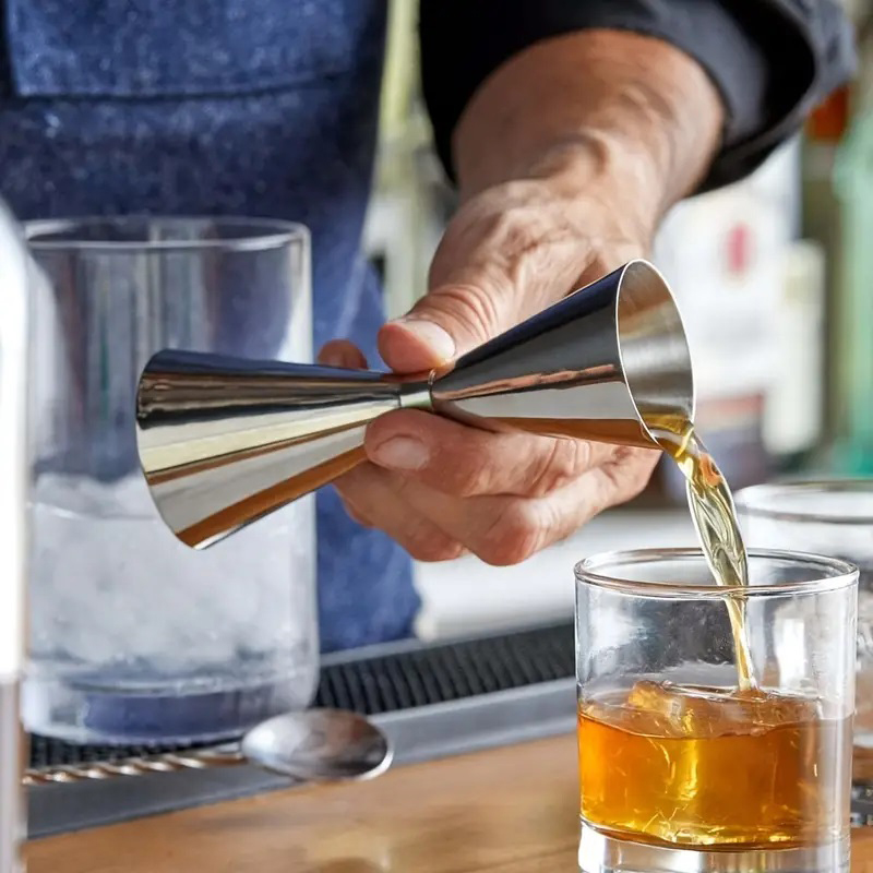 Copo Medidor Duplo de Aço Inox - Spirit Measure Jigger avaliação e preço
