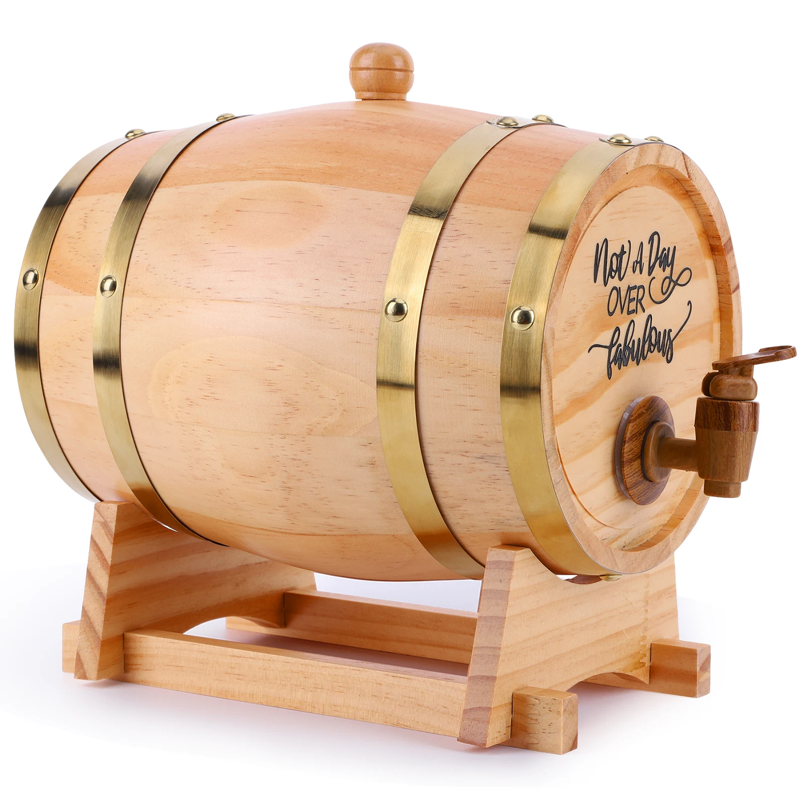 Barril de uísque de madeira 3l - Wine Beer The Whiskey avaliação e preço