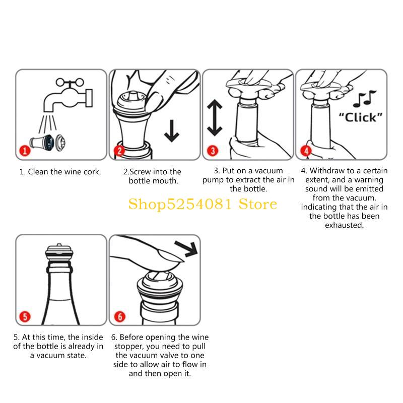 Axyc 5x bomba reutilizável pro - Wine Stopper Vacuum avaliação e preço