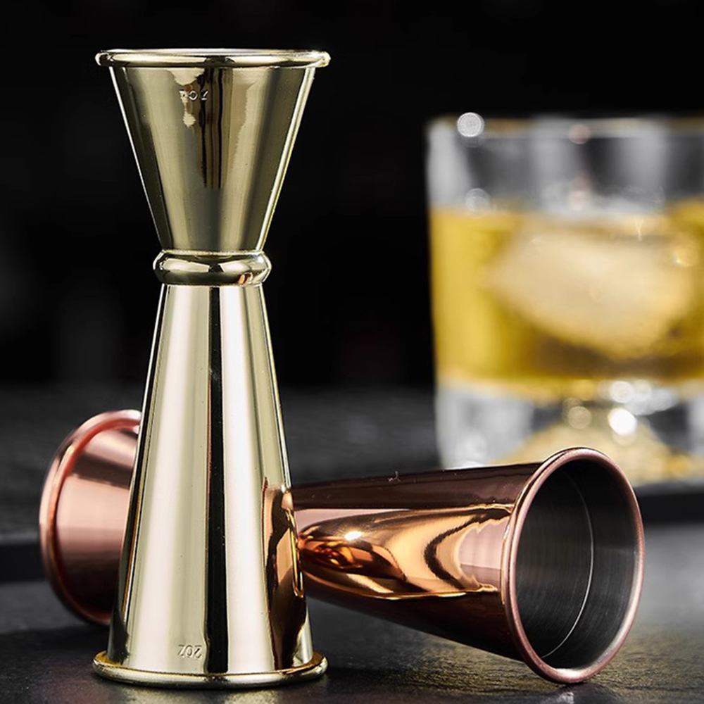 Novo duplo tiro de aço inoxidá - Spirit Measure Jigger avaliação e preço