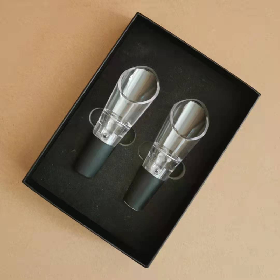 Pacote de presente vinho tinto - Bottle Stopper Set avaliação e preço