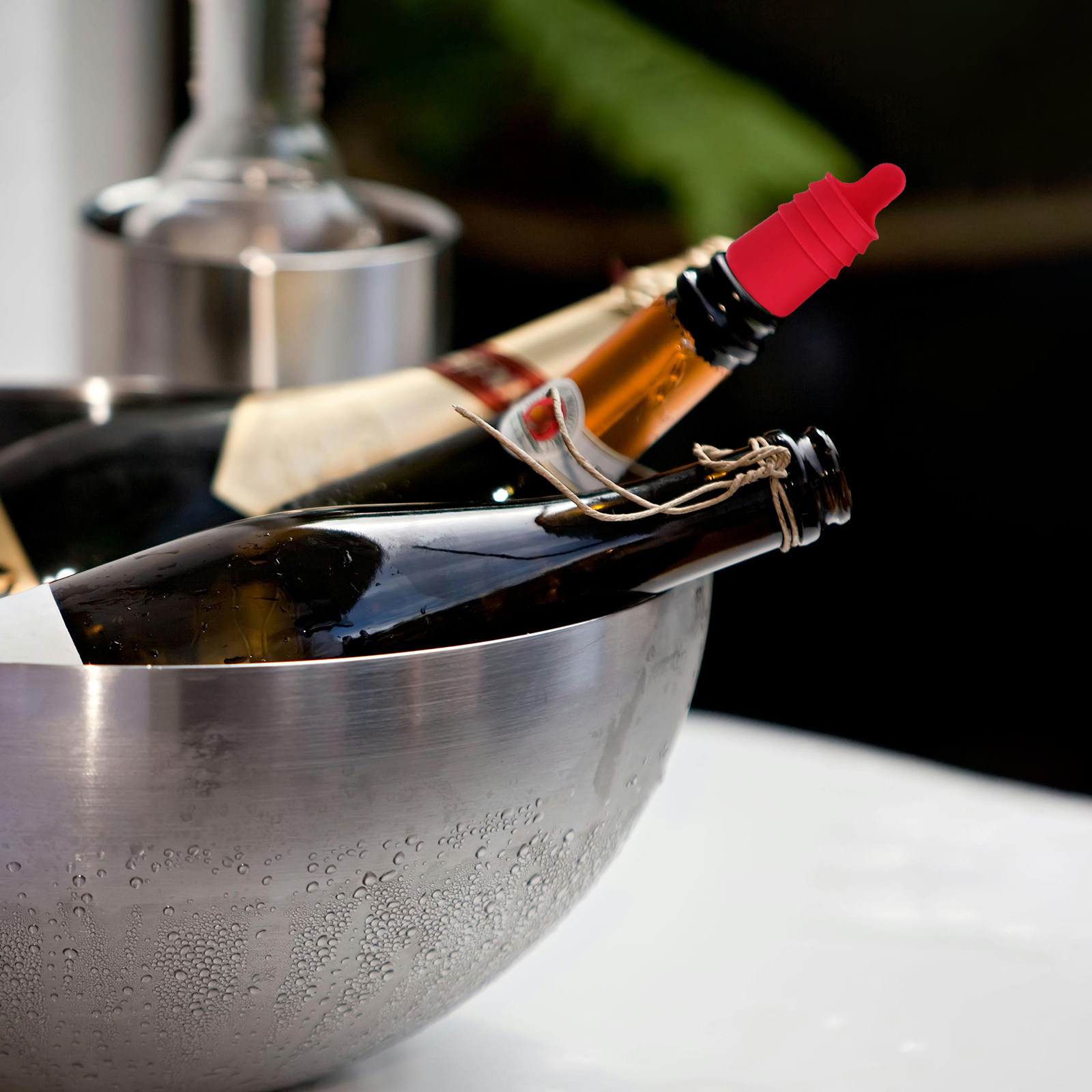 4 Peças de Tampas de Silicone  - Wine Stopper Vacuum avaliação e preço