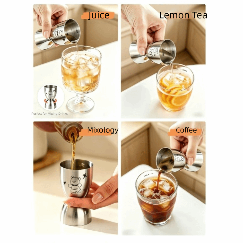 Jigger de Aço Inoxidável 30/60 - Spirit Measure Jigger avaliação e preço