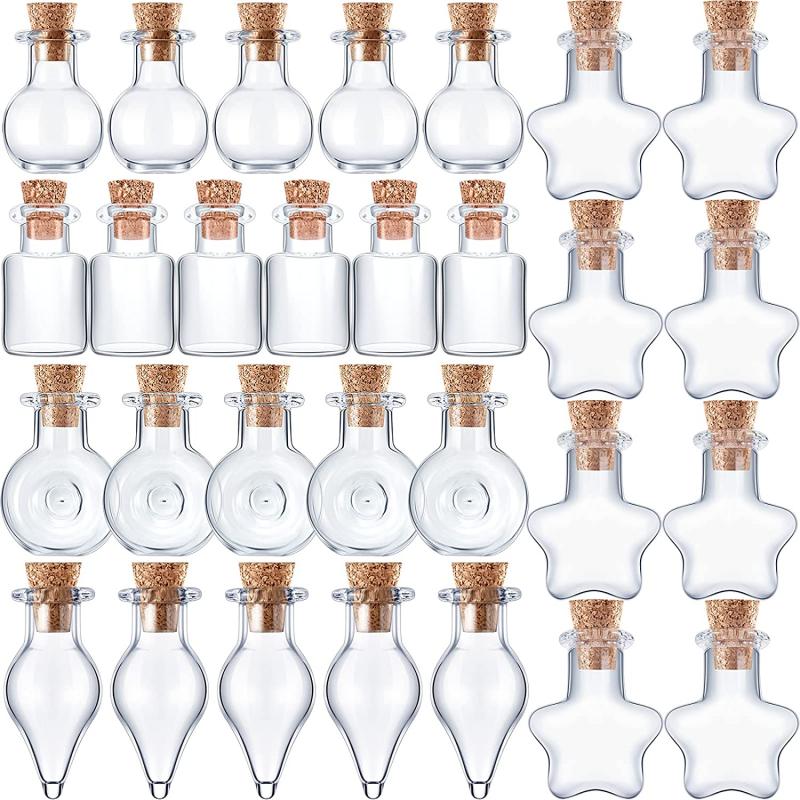 10 garrafas de vidro pequenas  - Bottle Stopper Set avaliação e preço