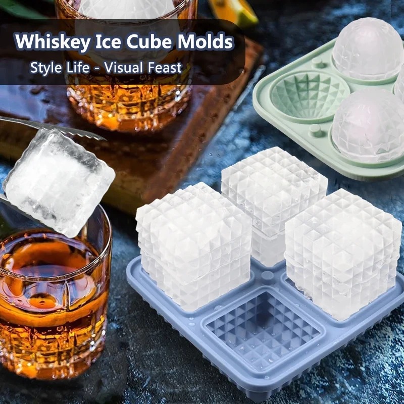 Forma de Gelo de Silicone com  - Wine Beer And Liquor avaliação e preço