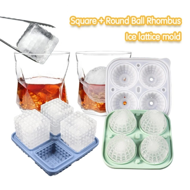 Forma de Gelo de Silicone com  - Wine Beer And Liquor avaliação e preço