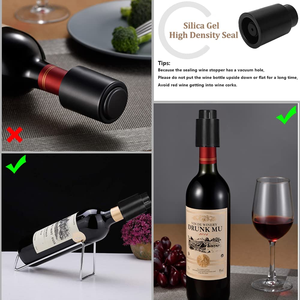 Rolha de garrafa de vinho a vá - Wine Stopper Vacuum avaliação e preço