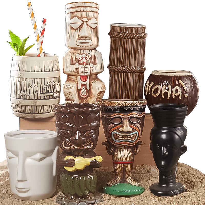 Canecas Tiki de Cerâmica McKay - Wine Beer Type avaliação e preço