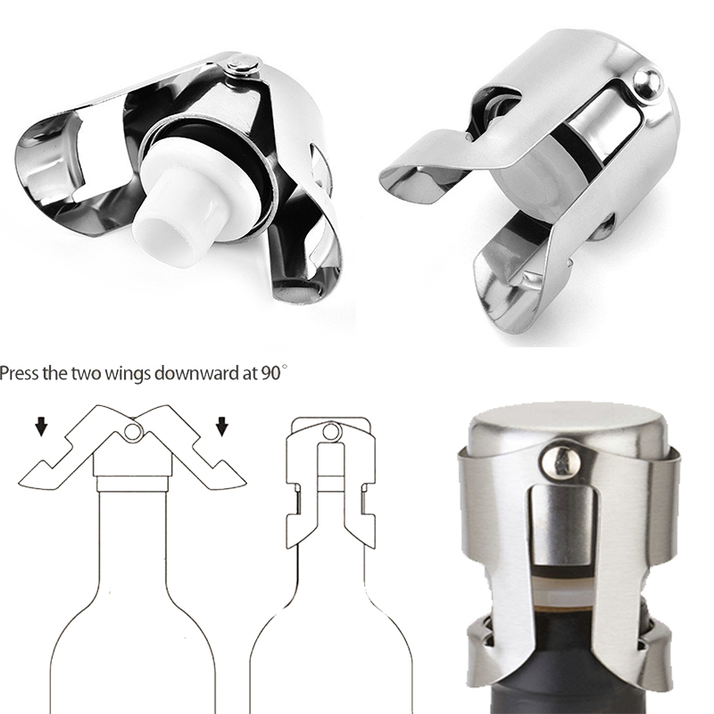 Rolha de champanhe para vinho  - Wine Stopper Vacuum avaliação e preço