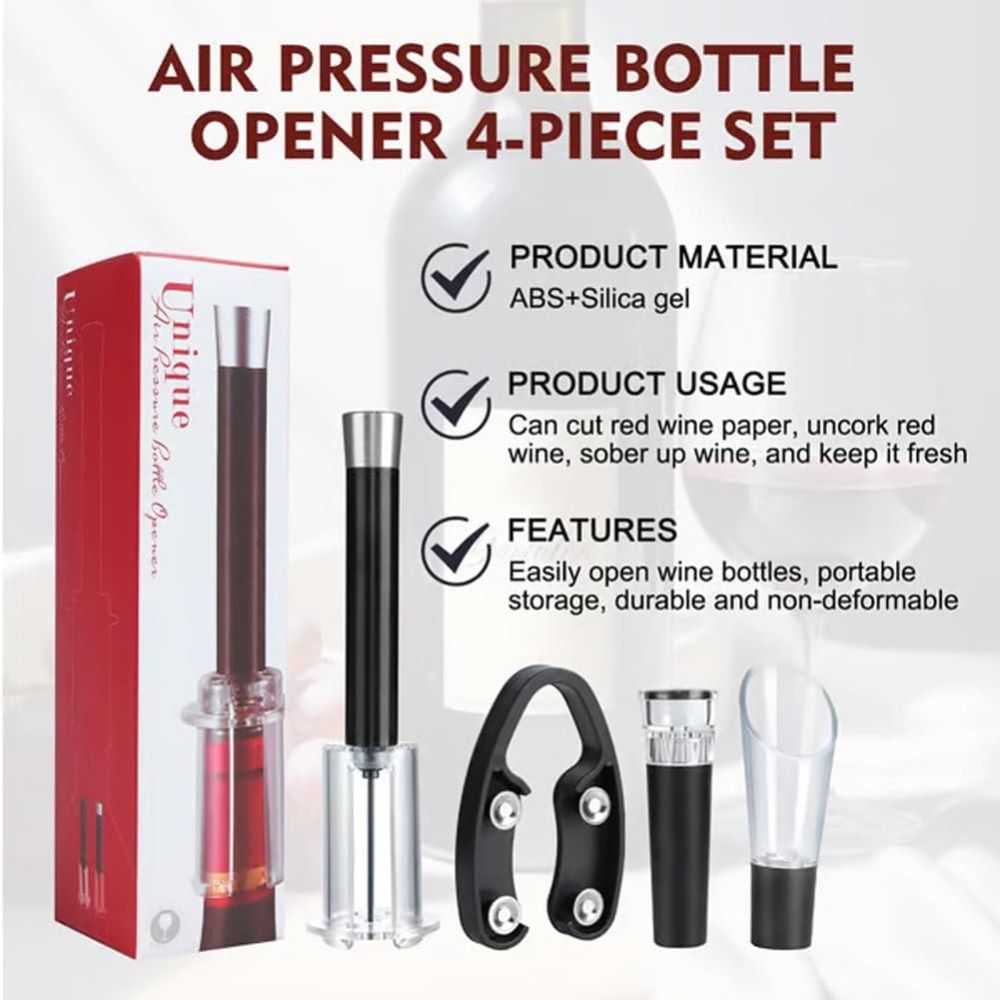 Acessórios de Bar: Novo Kit Ab - Wine Stopper Vacuum avaliação e preço