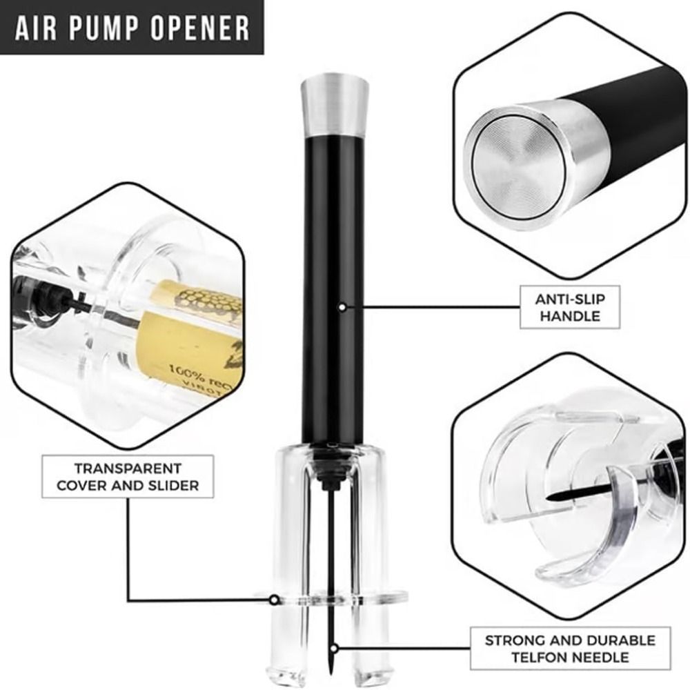 Acessórios de Bar: Novo Kit Ab - Wine Stopper Vacuum avaliação e preço