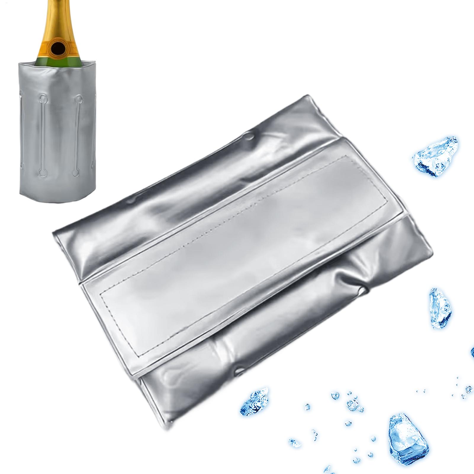Capa Térmica Flexível Reutiliz - Wine Chiller Sleeve avaliação e preço