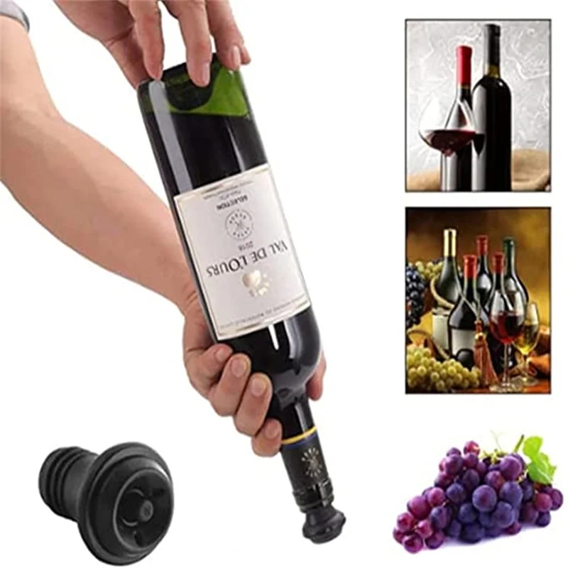 Rolha De Vinho com Bomba De Vi - Wine Stopper Vacuum avaliação e preço