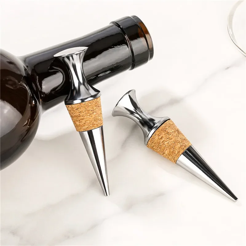 Conjunto de 2 Rolhas de Metal  - Bottle Stopper Set avaliação e preço