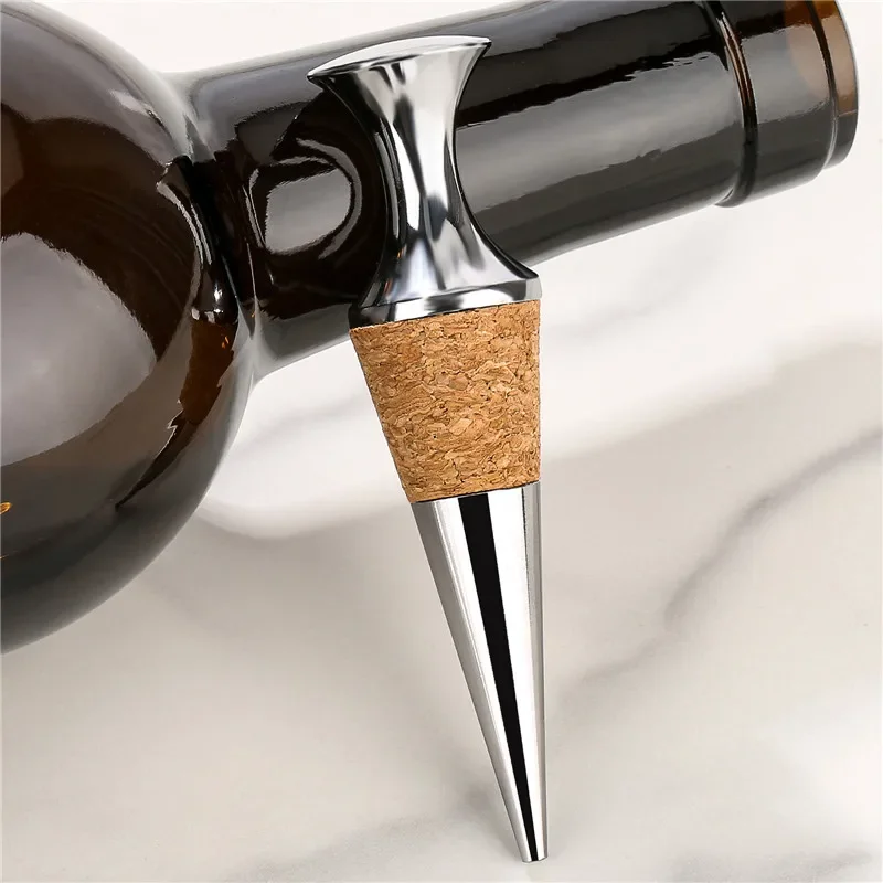 Conjunto de 2 Rolhas de Metal  - Bottle Stopper Set avaliação e preço