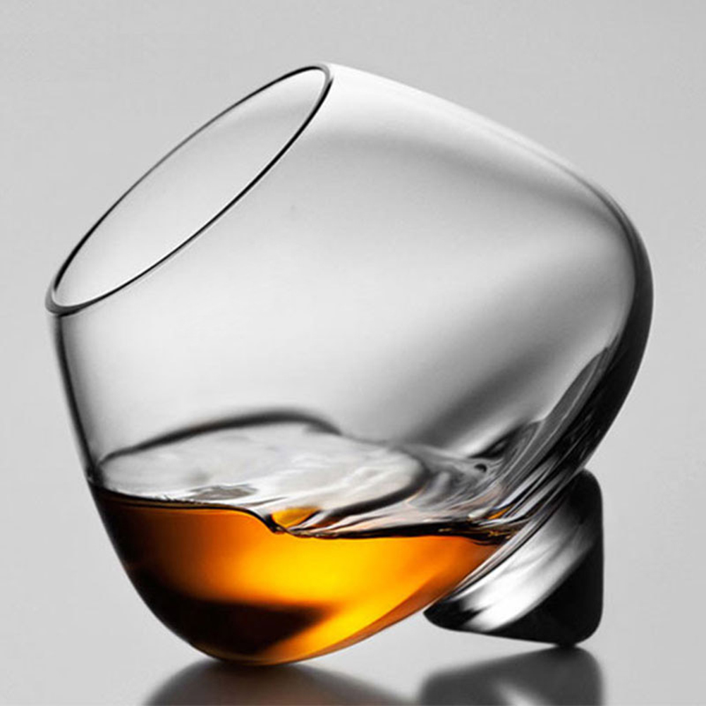 Wide Belly Crystal Whisky Copo - Wine Beer And Liquor avaliação e preço