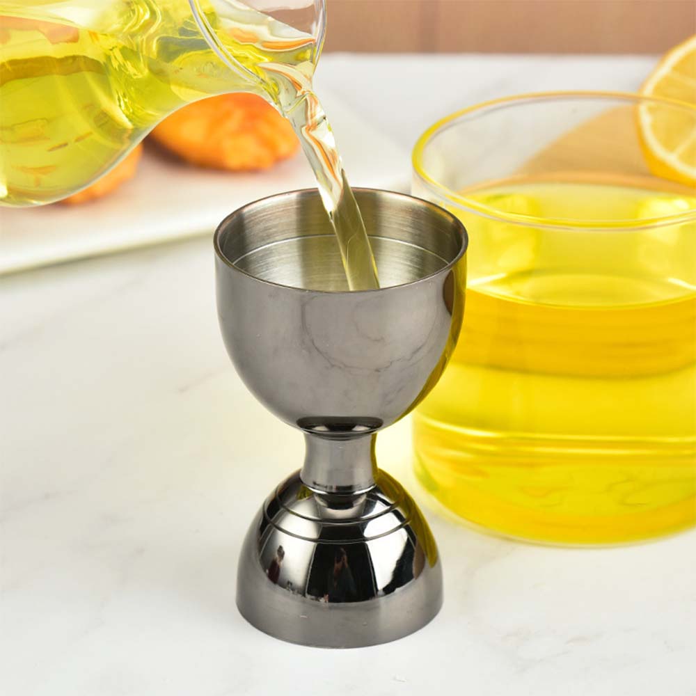 Aço inoxidável cocktail shaker - Spirit Measure Jigger avaliação e preço