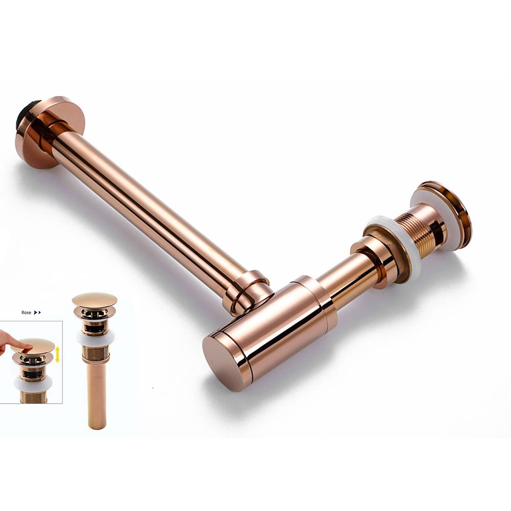 Rose Banheiro Sifão Escorredor - Bottle Stopper Set avaliação e preço