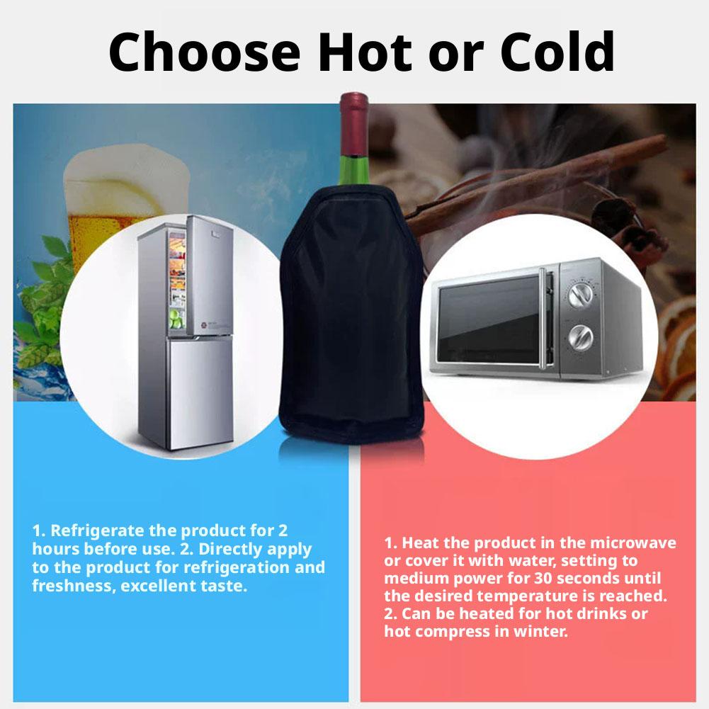 Suporte Térmico para Vinho, Bo - Wine Chiller Sleeve avaliação e preço