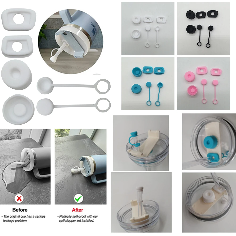 Silicone Spill Proof Stopper S - Bottle Stopper Set avaliação e preço