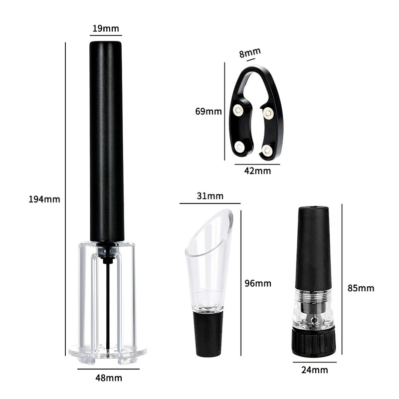 Bomba de ar abridor de garrafa - Wine Stopper Vacuum avaliação e preço